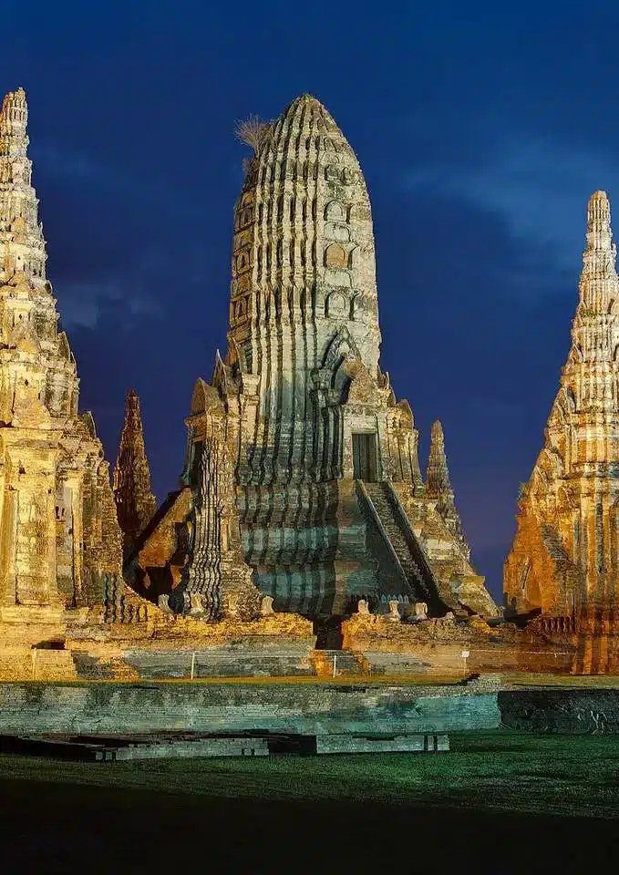 อุทยานประวัติศาสตร์พระนครศรีอยุธยา แผนเดินเที่ยว