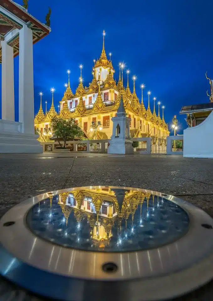 วัดราชนัดดาราม มุมถ่ายรูป