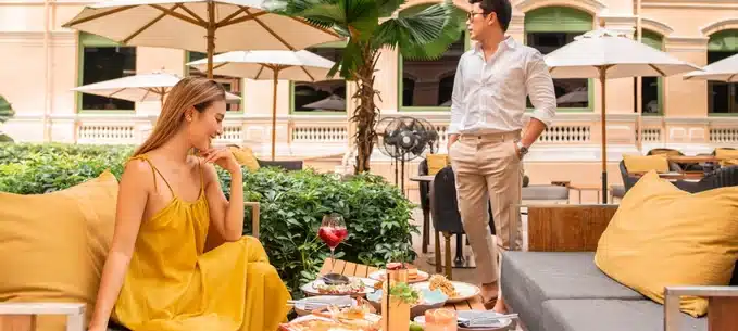 ลานกลางแจ้ง Paii Bangkok The House on Sathorn